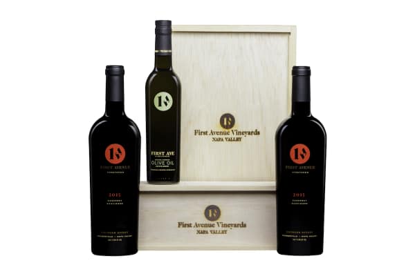 ESTATE BOX – 2015 FIRST AVENUE CABERNET SAUVIGNON & EXTRA VIRGIN OLIVE OIL